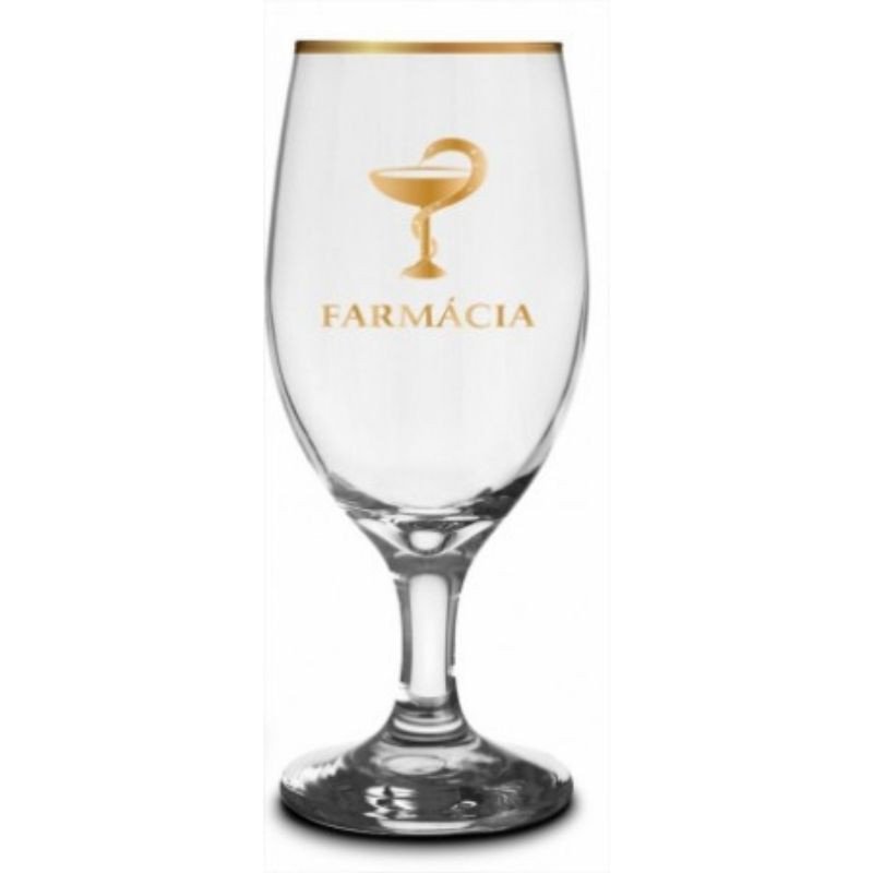 Taça Windsor Profissões Farmácia 300ml Presente Brasfoot - 2
