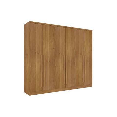 Guarda Roupa Casal Requinte 6 Portas 6 Gavetas Tcil Cinamomo