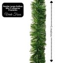Ver imagem 6 de Jogo 2 Festão de Natal Verde Fosco Premium Multi-fitas 5m X 12cm Decoração Natalina