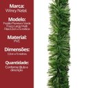 Ver mais imagens de Jogo 2 Festão de Natal Verde Fosco Premium Multi-fitas 5m X 12cm Decoração Natalina