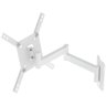SUPORTE TV 10" a 42" VESA 200X200 4 MOVIMENTOS BRANCO - 4