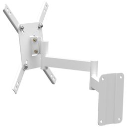 SUPORTE TV 10" a 42" VESA 200X200 4 MOVIMENTOS BRANCO - 6