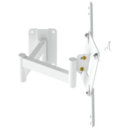 SUPORTE TV 10" a 42" VESA 200X200 4 MOVIMENTOS BRANCO - 3