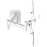 SUPORTE TV 10" a 42" VESA 200X200 4 MOVIMENTOS BRANCO - 3