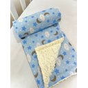 Ver imagem 2 de Cobertor de Sherpa Estampado M - Soninho Azul