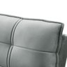 Sofá Retrátil Reclinável para Sala 3 Lugares 230cm Zayn F04 Veludo Cinza Claro - Lyam Decor - 7