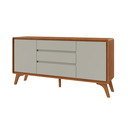 Ver imagem 1 de Buffet Sinus 2 Portas 3 Gavetas Naturalle Off White