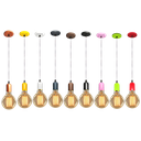 Ver imagem 4 de Kit 05 Pendente Moderno Modelo Clean Rosa Todos Ambientes