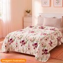 Ver imagem 2 de Cobertor de Casal Manta Microfibra Antialérgico 1,8x2,2m Delicato - Camesa