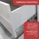 Ver mais imagens de Guarda-Roupas 6 Portas 2 Gavetas Premier Branco