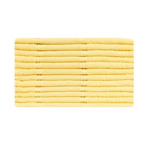 Kit 12 Toalhas Lavabo Rekint Perfeito Estilo Amarelo