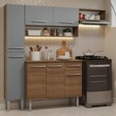 Ver imagem 1 de Armário de Cozinha Completa 197 Cm Emilly Madesa 02