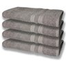 8 Toalhas Grande e Grossa 4 Verde 4 Cinza - 2