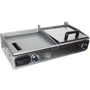 Chapa Lanches Elétrica Grill com Prensa 70x30 2000w Cozinha Cotherm Profissional Industrial Inox