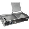 Chapa Lanches Elétrica Grill com Prensa 70x30 2000w Cozinha Cotherm Profissional Industrial Inox - 2