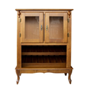 Ver imagem 2 de Adega Colonial de Madeira com 2 Portas para até 12 Garrafas com Pés Luiz Xv - Imbuia Glazer