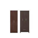 Ver imagem 2 de Conjunto Guarda Roupa Casal e Sapateira Mistral 3 Portas 1 Gaveta MDP Cafe Touch Demóbile