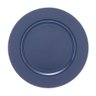 Jogo 4 Sousplat Redondo Plástico Opala Azul 33cm Base de Prato Lyor - 1