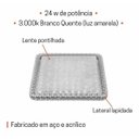 Ver imagem 2 de Painel Plafon Shine estrelado De 24w Branco Quente 3000k