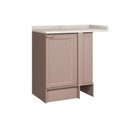 Ver imagem 1 de Cozinha Modulada Carraro Malta Balcão C/ Tampo Malta 2630 Canto Reto C/ 1 Porta 94cm Duna-carraro