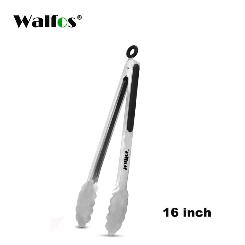 Espátula Para Churrasco WALFOS, Grelhar, Salada, Servir Comida, Aço Inoxidável 16cm - 2