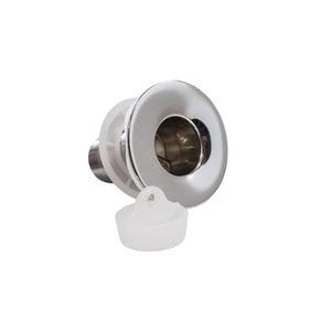 Válvula Para Lavatório Metal Cromado com Porca Metal