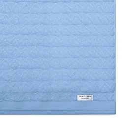 Jogo de Toalha Buettner Linea Nobre 100% Algodão Fio Penteado 5 Peças Azul Jeans e Branco - 2