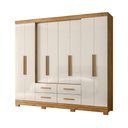 Ver imagem 2 de Guarda Roupa 8 Portas Chicago Freijo Off White