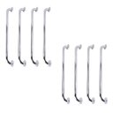 Ver imagem 1 de Barra de Apoio 70cm Inox Kit 8 Unidades Gestante Idoso Criança Banheiro Box Suporte Escada Corrimao