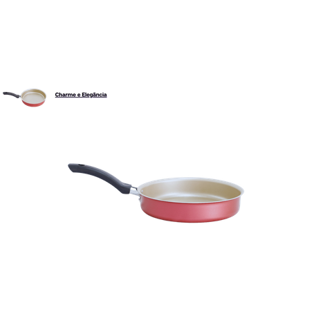 Frigideira Reta Antiaderente Nº 20: Estilo e Praticidade para Sua Cozinha Luz Nobre Creme