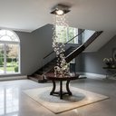 Ver imagem 3 de Lustre para Cabeceira, Sala, Corredor Cristal K9 Base 14x14 - 70cm