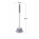 Ver imagem 3 de Desentupidor de Ralo Manual - 15x56 Cm - N248818-0 - Quanhe