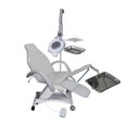 Ver imagem 2 de Kit Cadeira Podologia Semi Elétrica Bandejas Mocho com Caneta de Luz