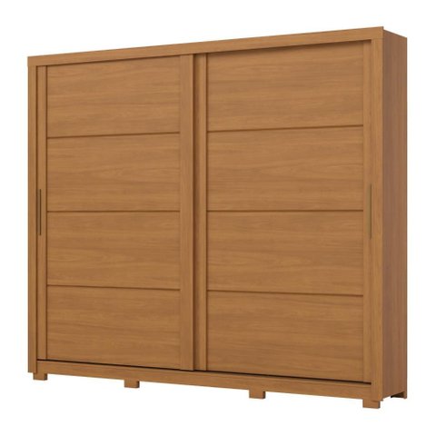 Guarda-roupa Casal 2 Portas Deslizantes 4 Gavetas Palace Cinamomo Henn