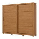 Ver imagem 1 de Guarda-roupa Casal 2 Portas Deslizantes 4 Gavetas Palace Cinamomo Henn