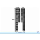 Ver imagem 3 de Paneleiro Cozinha Liga Torre 4 Portas Vid Canela Kappesberg