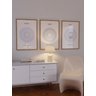 Kit 3 Quadros Decorativos Corpo Mente Alma Moderno - 1