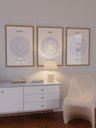 Ver imagem 1 de Kit 3 Quadros Decorativos Corpo Mente Alma Moderno