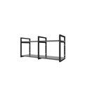 Ver imagem 2 de Nicho Industrial banheiro toalhas prateleira industrial pratileira prateleira de ferro e madeira