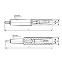 Ver imagem 4 de Bucha Prolongadora Cm Ext. 4 X Cm. Int. 4