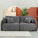 Ver imagem 2 de Sofá 2 Lugares 200cm Comfy CabeCasa MadeiraOriginals Cinza Grafite