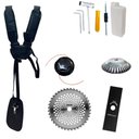 Ver imagem 7 de Roçadeira Multifuncional Anmax Cg520p À Gasolina 52cc 2,2hp 10.000rpm C/ 4 Opções de Corte