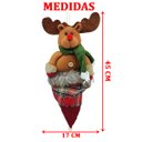 Ver imagem 5 de Kit 4 Enfeites Árvore Natal Rena Papai Noel Decoração Natal