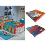 Jogo de Cama Infantil Hot Wheels Solteiro 2pçs Azul - 2