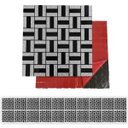 Ver imagem 1 de Pastilha de Vidro Autocolante Kit 20 Parede Cozinha Banheiro Sala Decorativa Facil Aplicacao Moderna