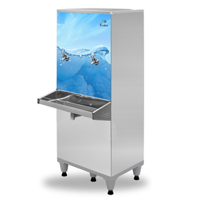 Bebedouro de Água 50 Litros Bancada Adesivado Ra05 Frisbel 127v - 2 Geladas