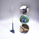 Ver imagem 5 de Esfregão Mop Triangular 360º com 1 Refil + Cabo Inox