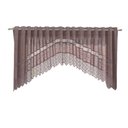 Ver imagem 6 de Cortina Renda Cozinha Cascata 3,00 M X 1,00 Alt Rose: Rose