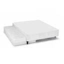 Ver imagem 1 de Cama Box c/Auxiliar Casal Herval Mh 1400 White 138x188x34
