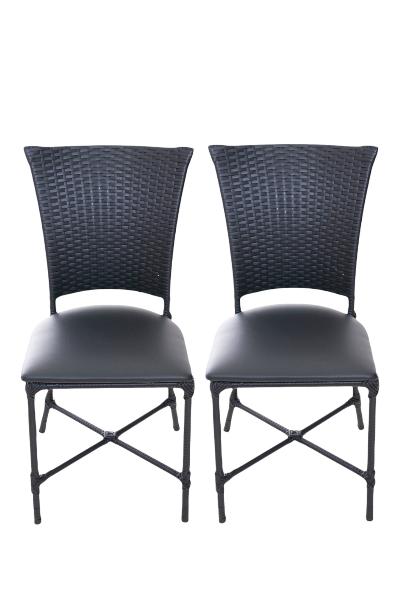 Cadeiras de Cozinha Sala Jantar de Fibra Sintetica:preto - 3